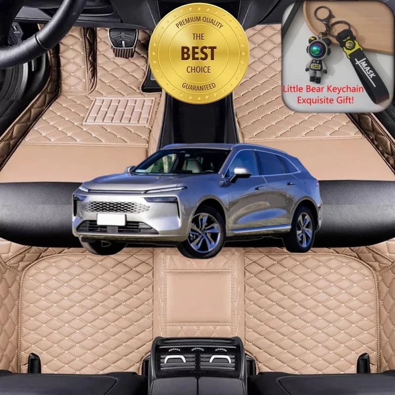 Custom Car Mats for GWM Coffee 01, Car Accessories, Measurable Waterproof Mats, For Left/ Right Guide