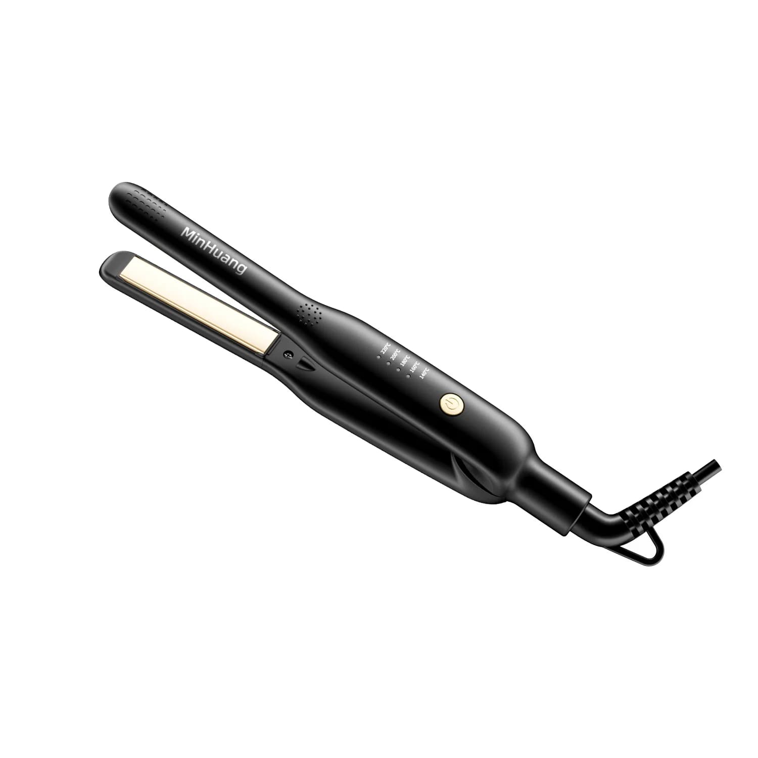 Piastra Professionale per Capelli da Uomo 2 in 1, Lisciante e Arricciacapelli, Pannello Stretto 13mm, Riscaldamento Rapido, Ioni Negativi, Tenuta 72H, Portatile