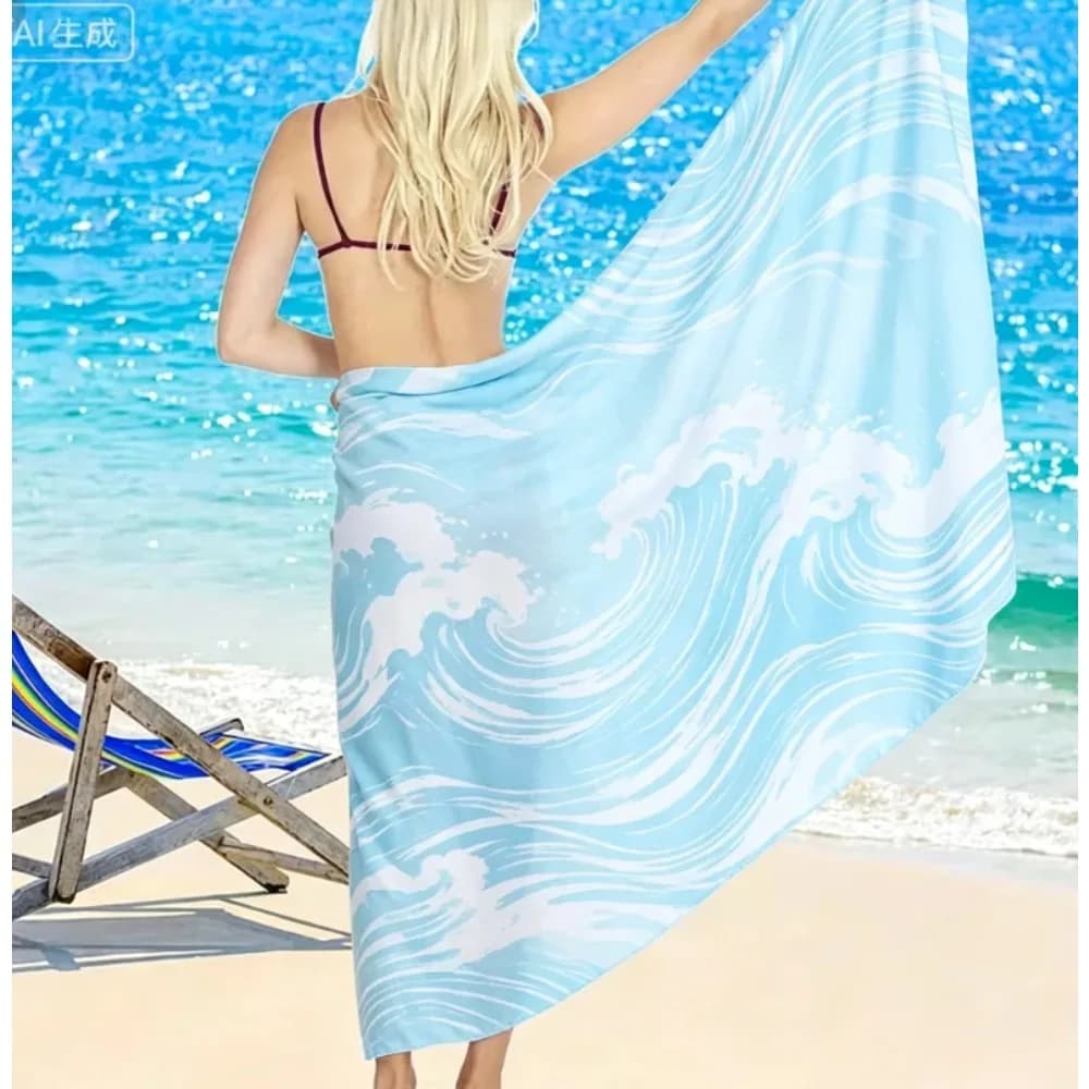 Gonna da Spiaggia Serie Floreale, Decorazione per Grembiule da Spiaggia, Asciugamano da Spiaggia, Gonna da Spiaggia Semi Elegante, Gonna Borsa da Spiaggia, Essenziale da Viaggio per Costumi da Bagno da Donna