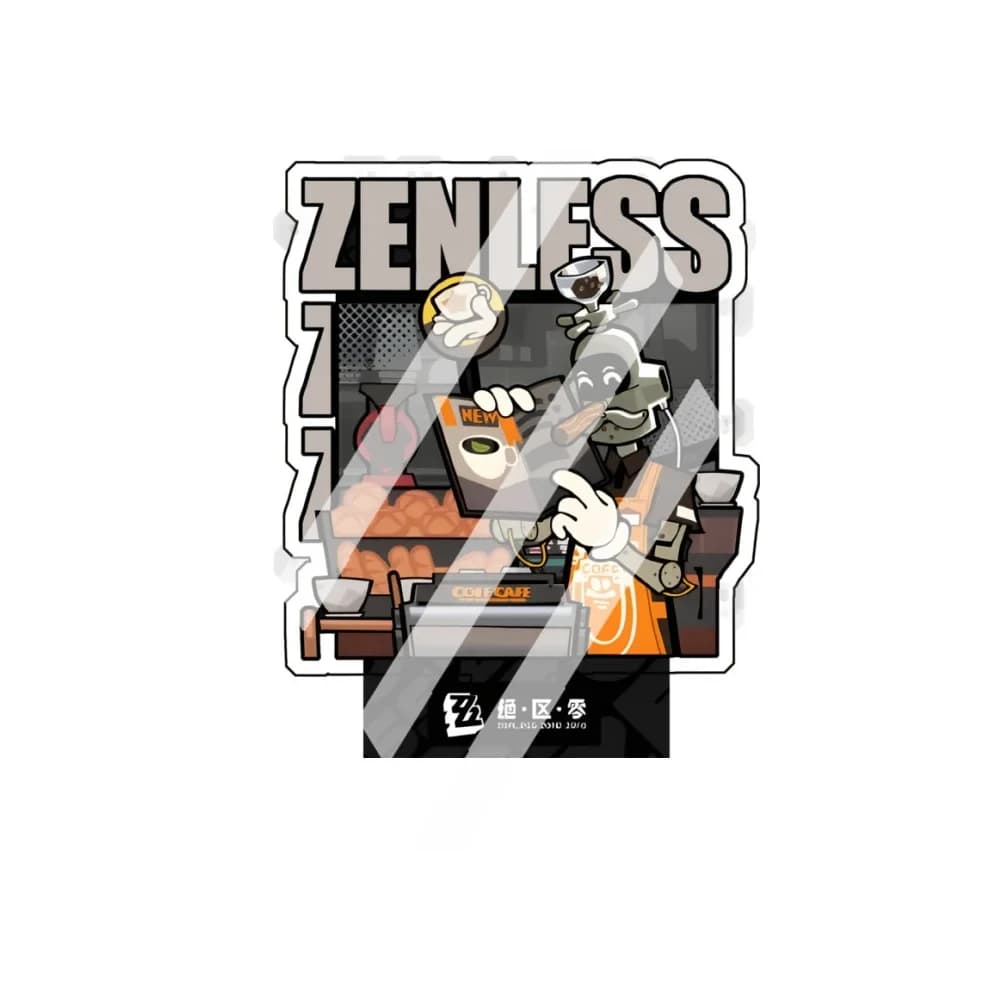 Nuovo Gioco Caldo Zenless Zone Zero Nicole Demara Billy Kid Von Lycaon 10 Centimetri Acrilico Modello di Supporto Piatto Scrivania Decor Collezione regalo