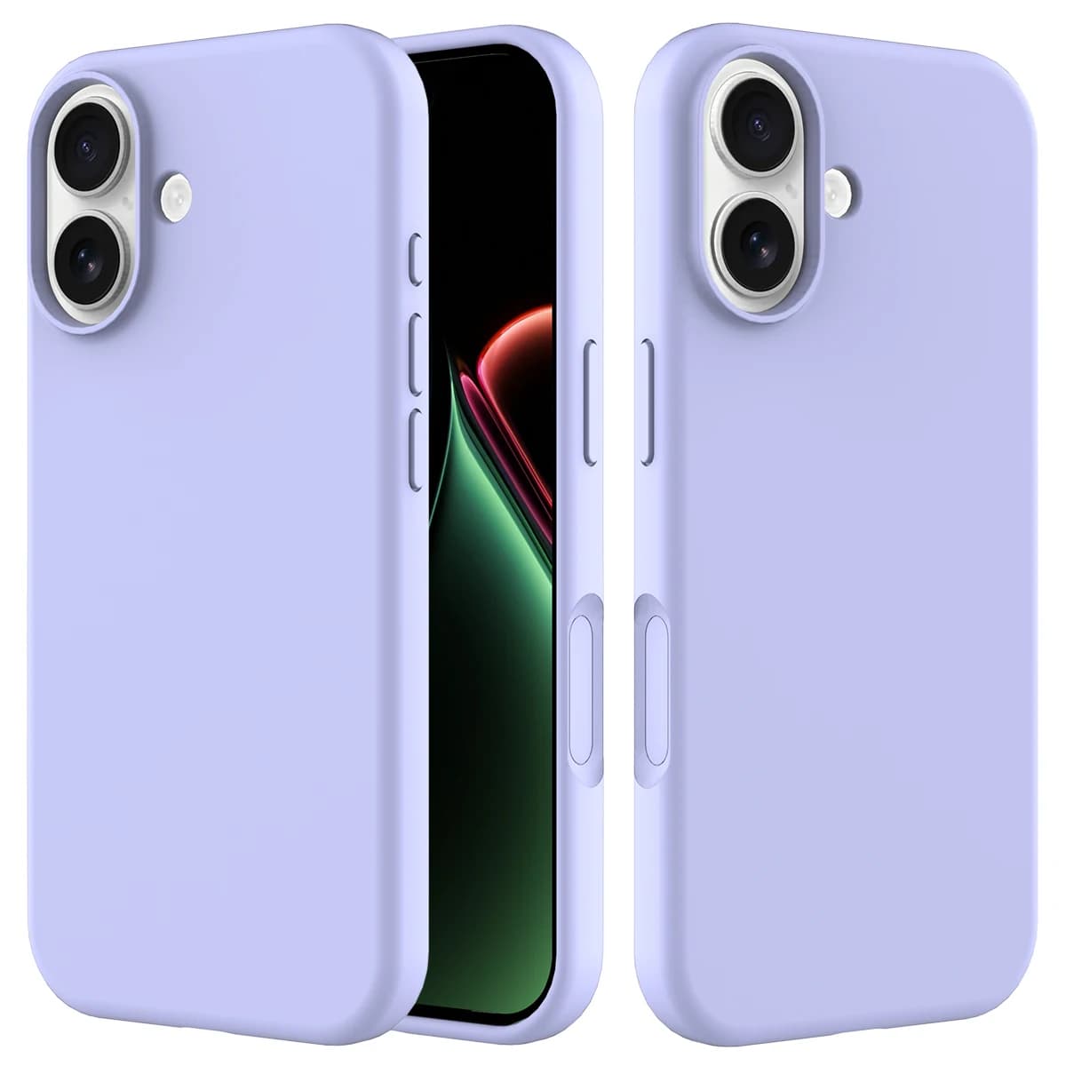 Custodia per telefono antiurto in silicone liquido originale per IPhone 17 Air 16 15 14 13 12 Pro Max 16Pro Custodia protettiva per paraurti per fotocamera