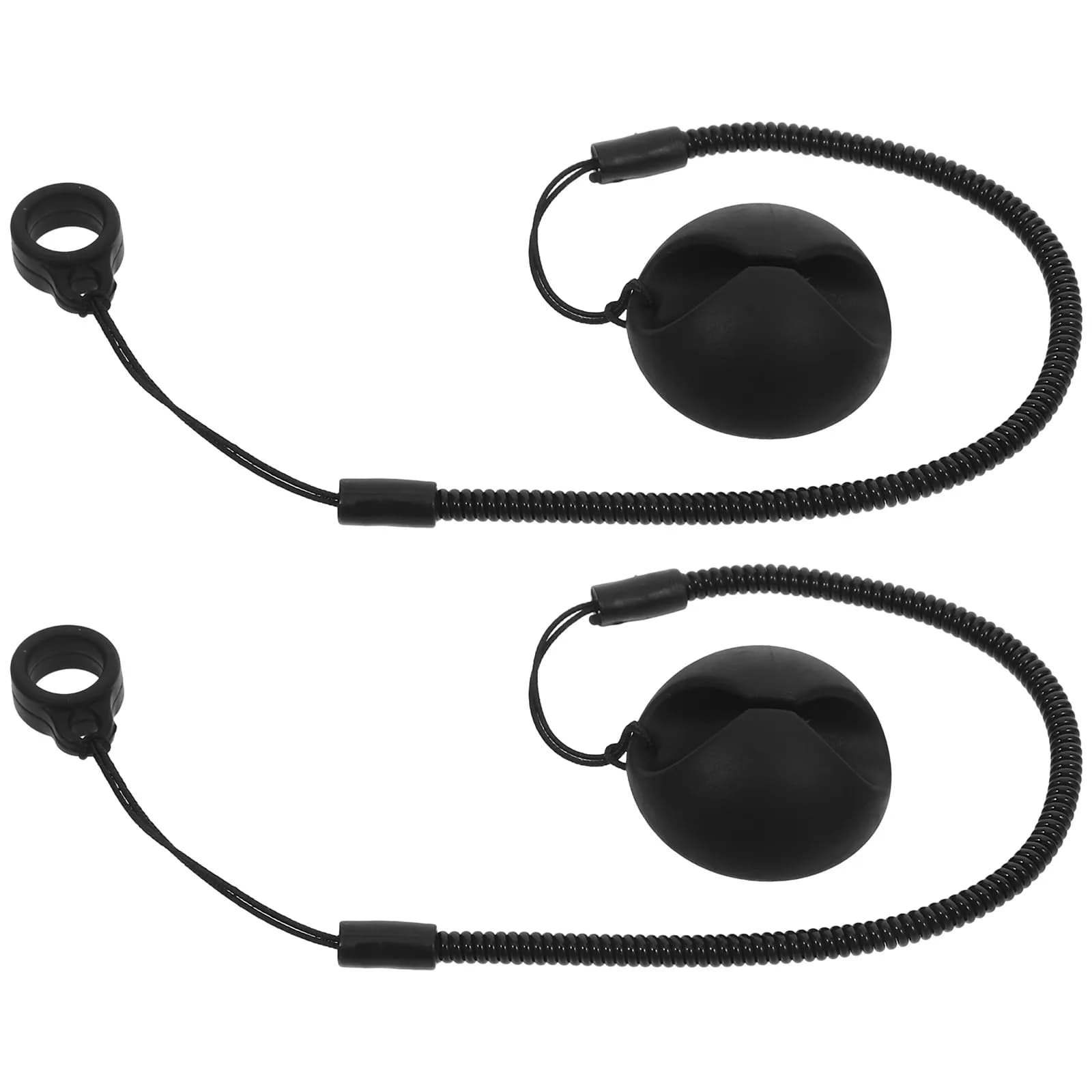 2 Pezzi Cordino Retrattile per Penna con Anello in Silicone, Corda Elastica Anti-Smarrimento per Stilo, per Tablet, Disegno, Clipboard, Uso da Scrivania