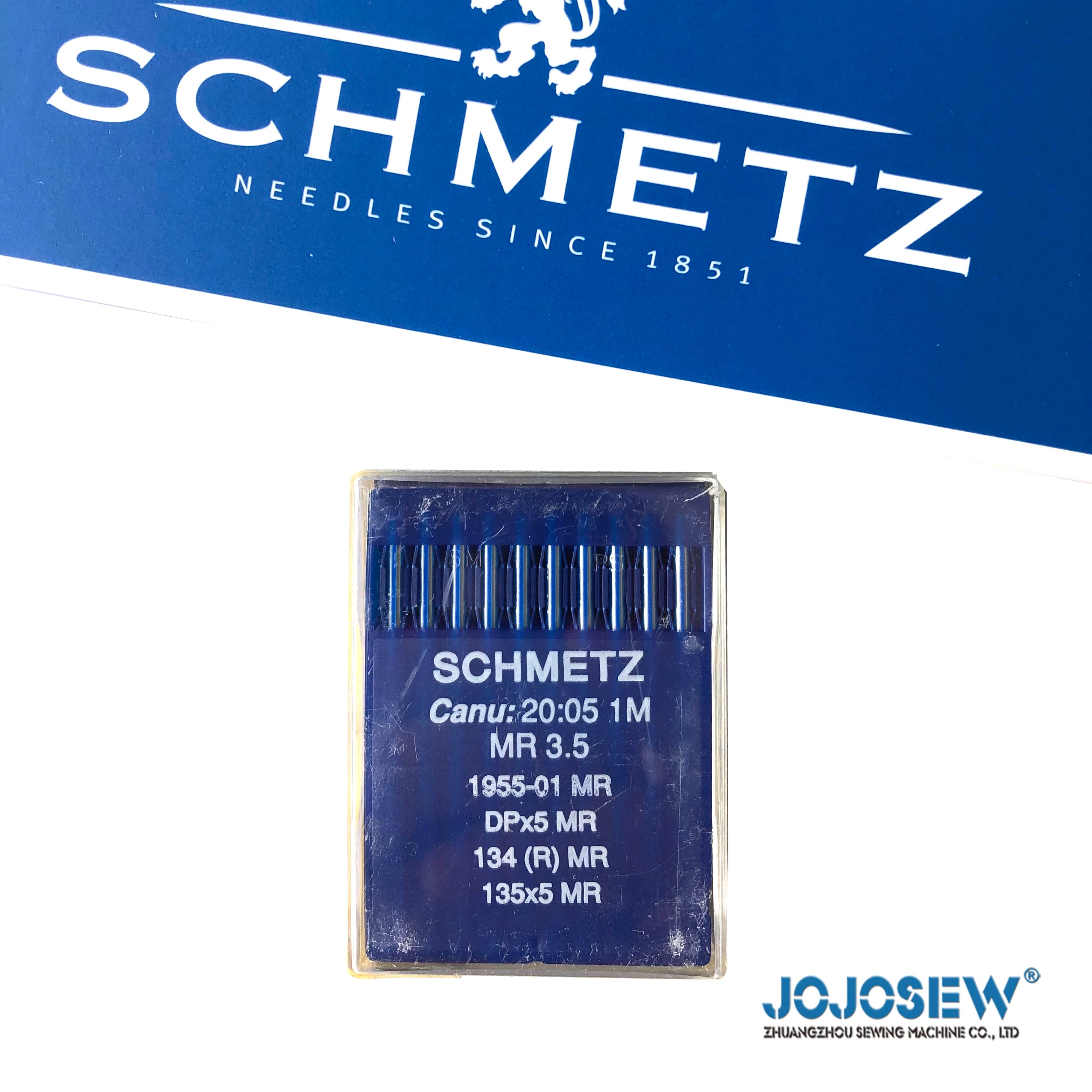 Aghi per Macchine da Cucire Industriali Schmetz DPX5MR 134MR MR3.5 Canu:20:05 1M NM:90 TAGLIO:14