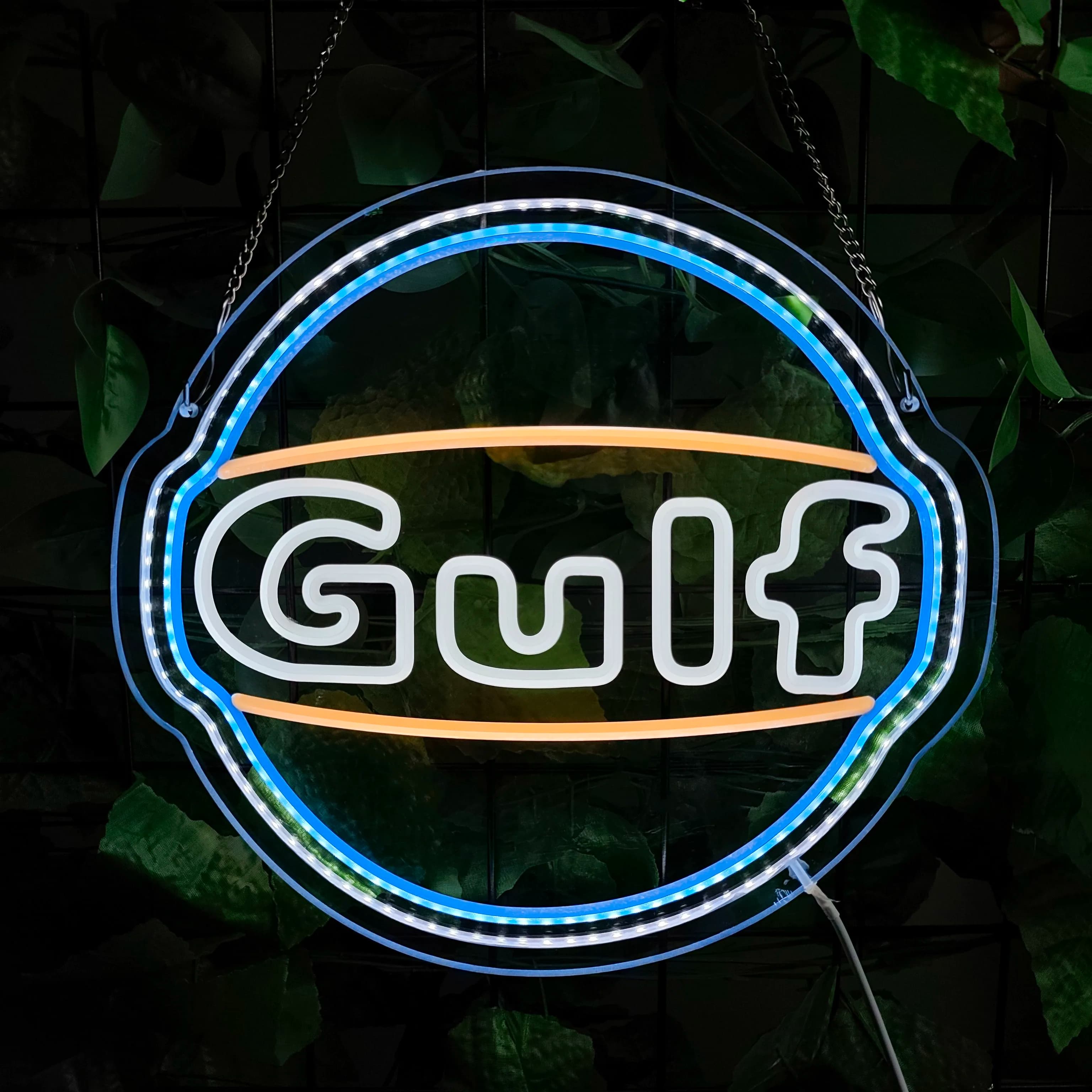 1 pezzo di insegna al neon decorativa per garage GUIF, decorazione da parete per officina auto, negozio di lubrificanti o stazione di servizio, insegna LED per officina di riparazioni