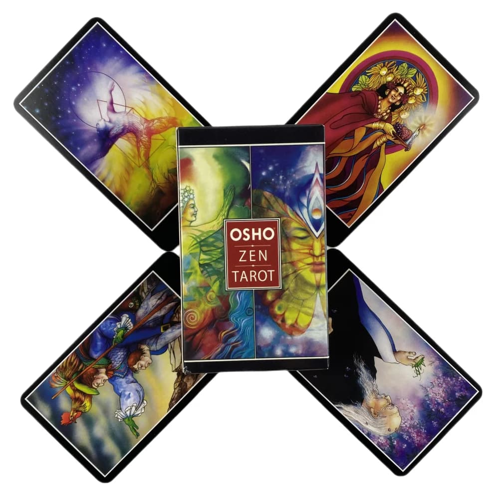 Carte dei tarocchi Osho Zen Un mazzo da 79 Oracle English Visions Divination Edition Borad Giocando a giochi