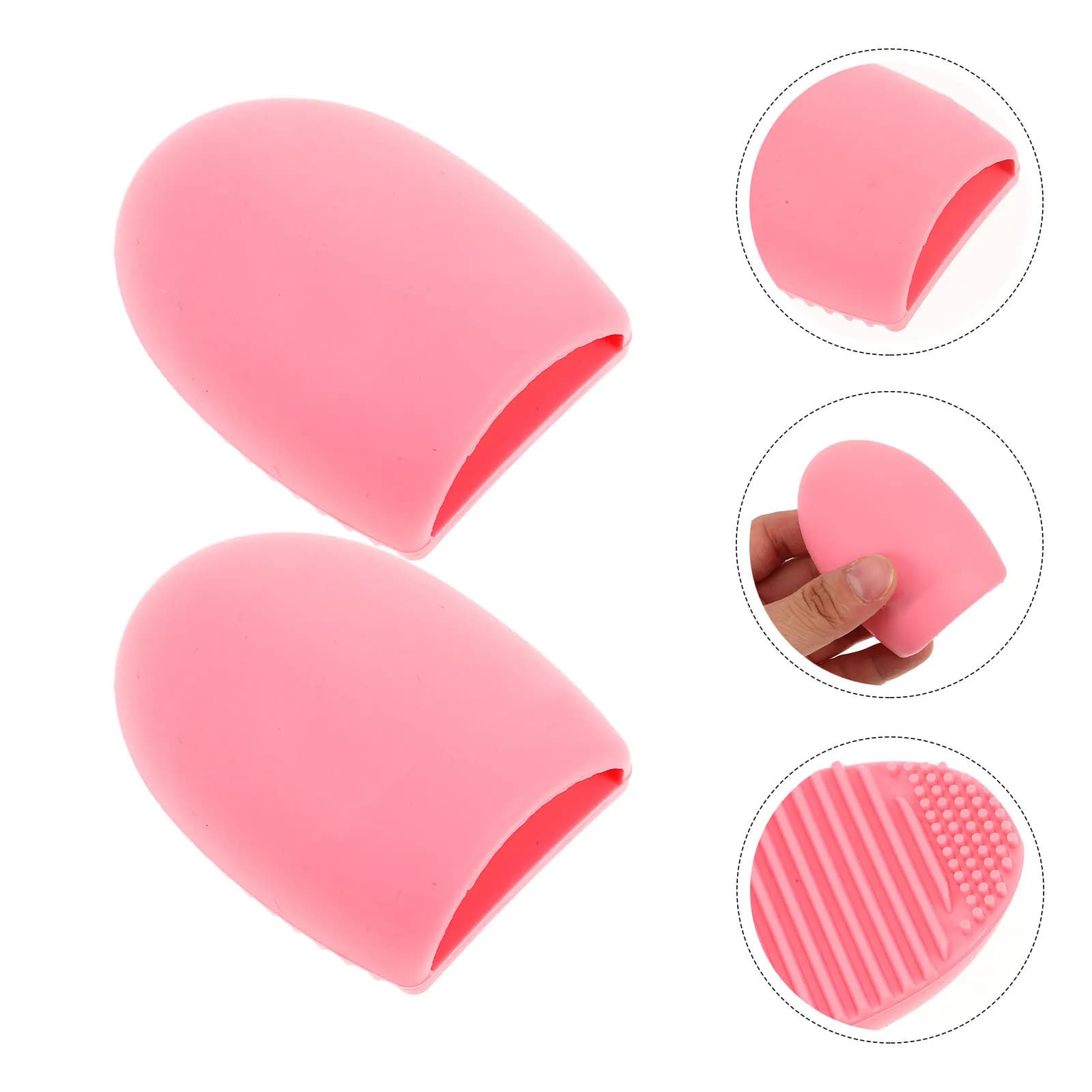 Tappetino per la Pulizia dei Pennelli, Accessori per la Pulizia del Trucco, Strumento per Lavaggio Pennelli da Make-up