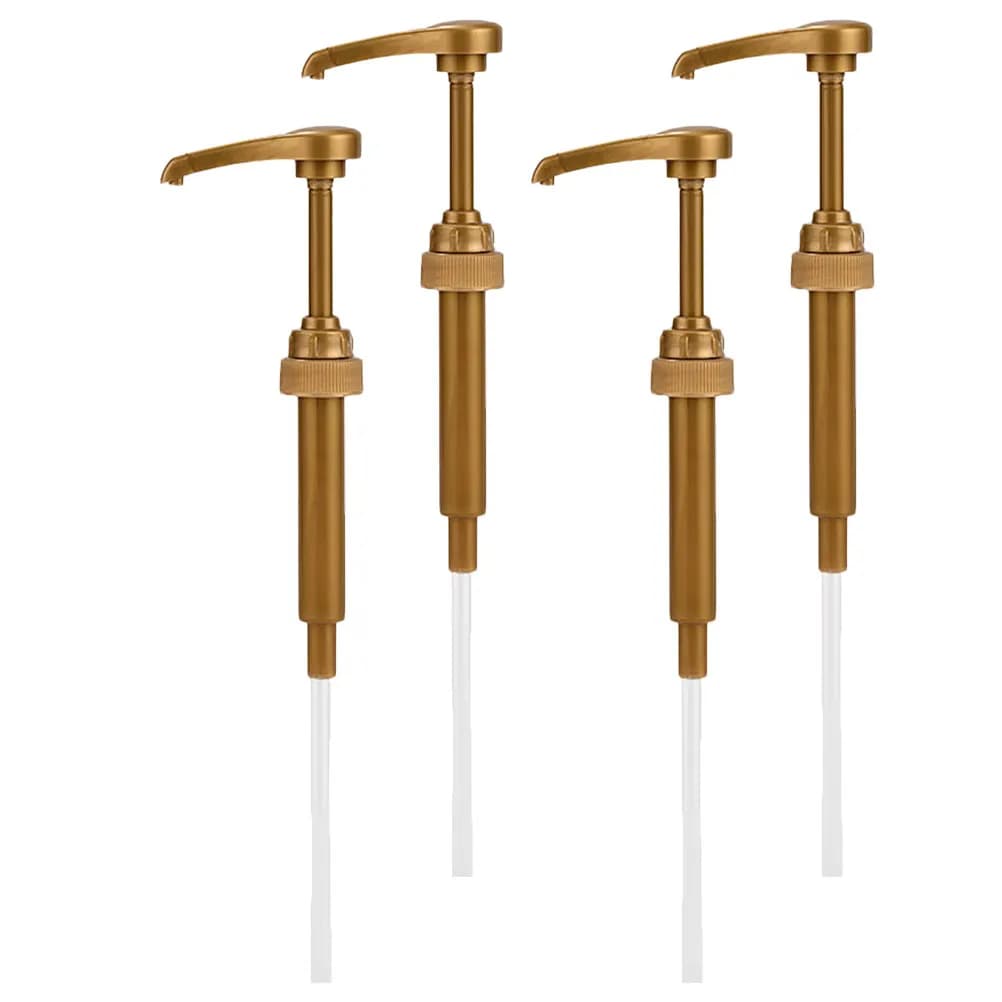 4 Pezzi Dispenser a Pompa per Bottiglie, Ricambio Facile da Installare per Cucina, Bar, Lozioni, Balsami, Saponi