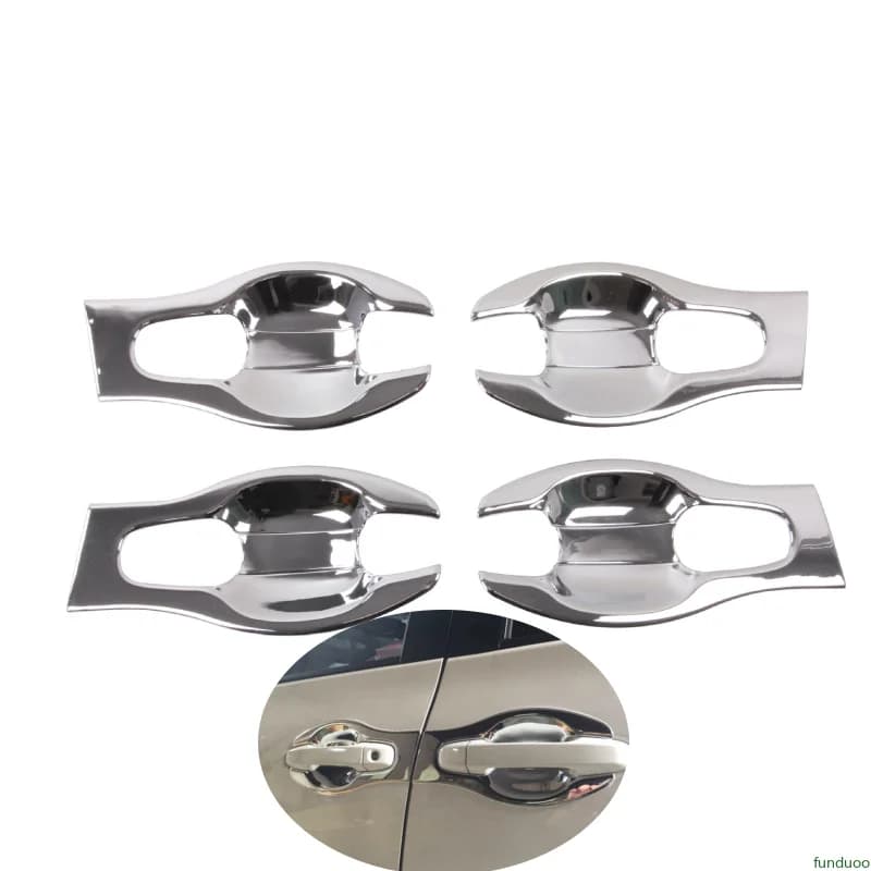 Per Toyota Sienta 2017 2018 2019 2020 2021 2022 Chrome Auto Maniglia Della Porta Copertura Ciotola Pad Adesivo Accessori Per Lo Styling