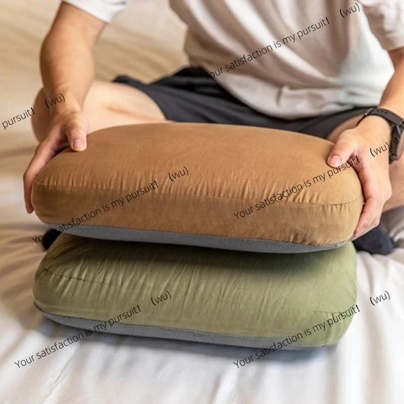 Cuscino da campeggio esterno Memory Foam Cuscino cervicale da viaggio Cuscino per pausa pranzo portatile Memoria a rimbalzo lento