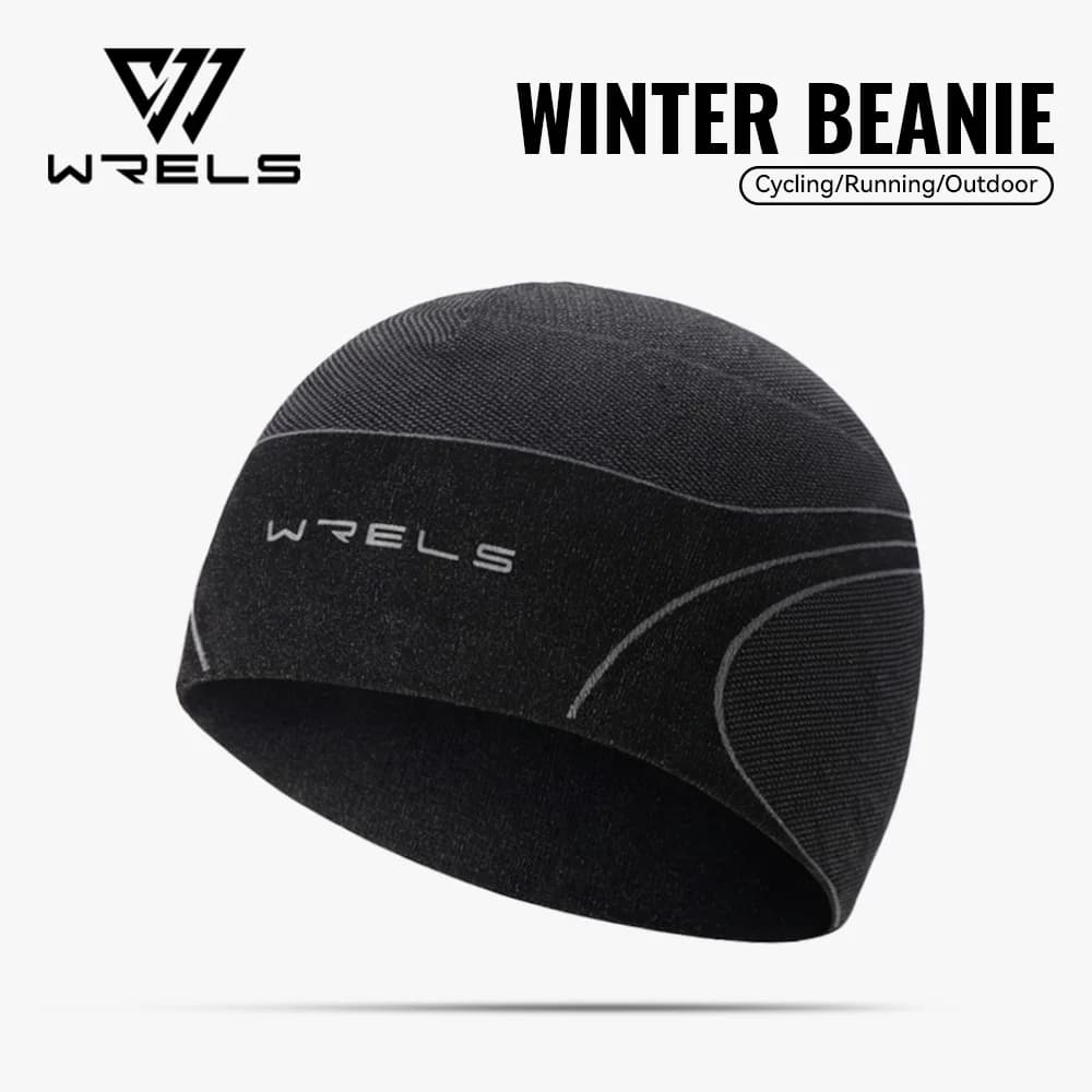 WRELS Sottocasco Invernale Termico Leggero per Ciclismo e Corsa
