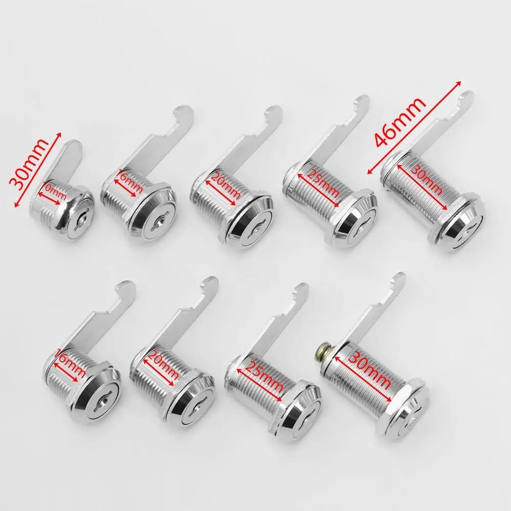 Cassetta postale casa sicurezza interna mobili Hardware fabbro strumento cassetto serratura a camma armadio lucchetto serratura cilindro