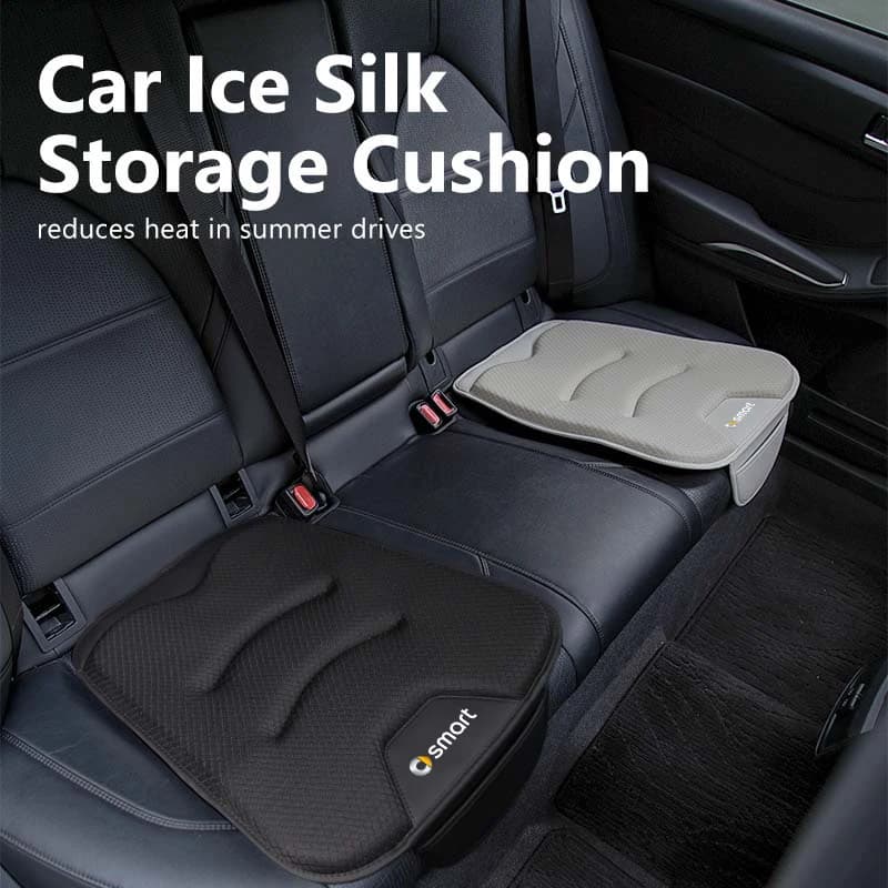 For Smart Car Seat cushion in ice silk Protective cover Protective cover Fortwo 451 450 453 Forfour Cabrio Crossblade ROADSTER