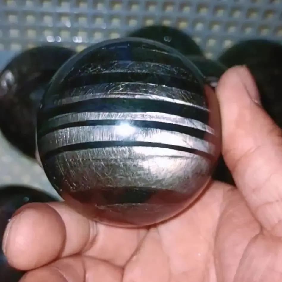 Nuovo Prodotto 2026: Sfera di Cristallo Naturale di Iperstene, Sfere di Pietra KING, Collezioni Decorative, Rocce e Gemme Preziose