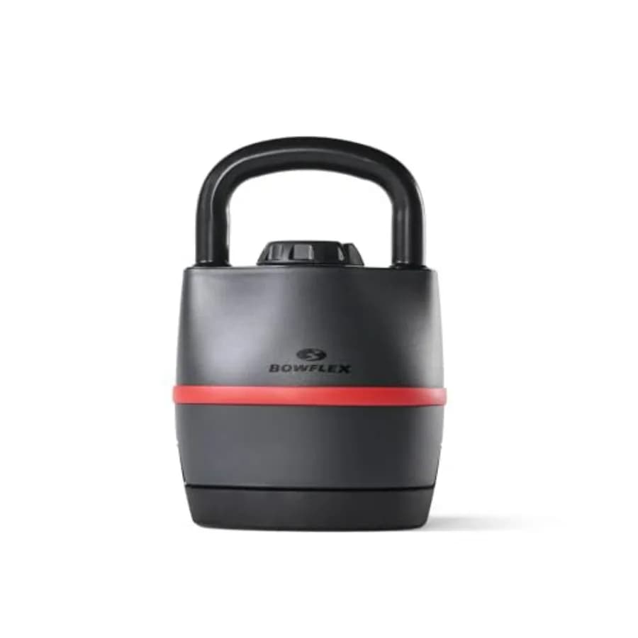 SelectTech Adjustable Kettlebell Easily adjustable from 8 to 40 pounds