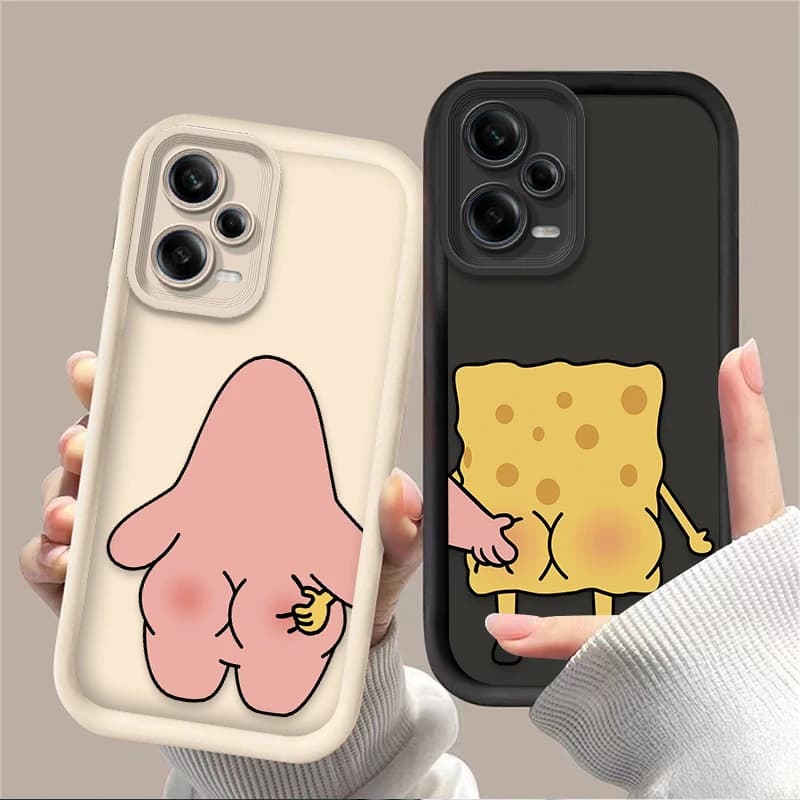 Custodia S-SpongeBobs Patrick Star per Xiaomi Redmi A5 A4 A3 A3X A2 A1 Plus 13X Redmi K80 Ultra K70 K70E K60 K60E K50 K40 K40S K30