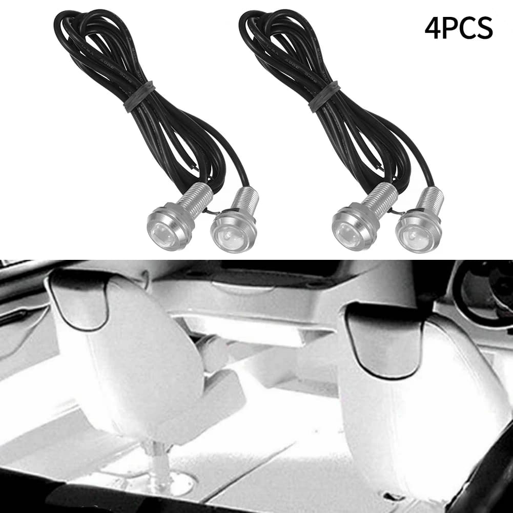 4Pcs Marine LED Transom Mount Stern Anchor Navigation Light impermeabile Boat Marine Lights Underwater Runner Side Marker Lights