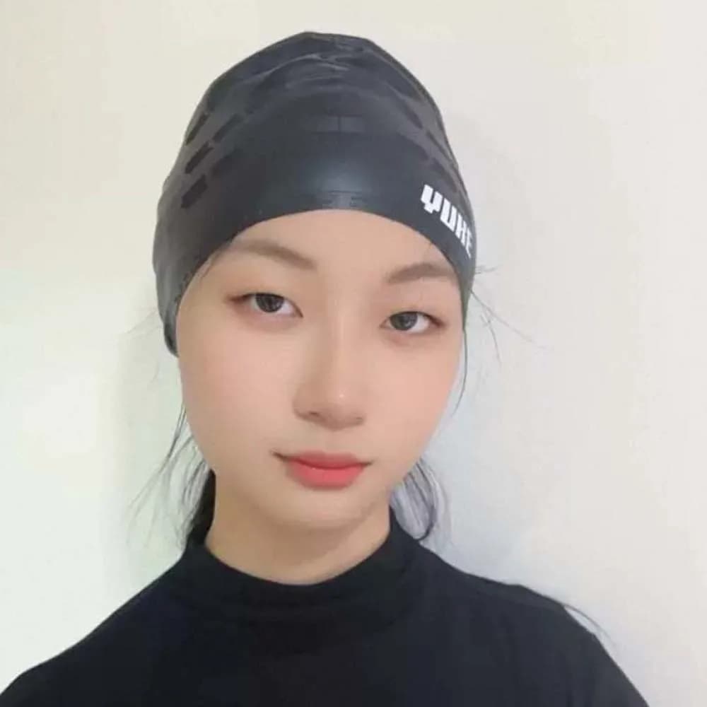 Elastic Swimming Copricapo Design Thickened Snorkeling cap Solid color Professional sub hat Enlarged head circumference