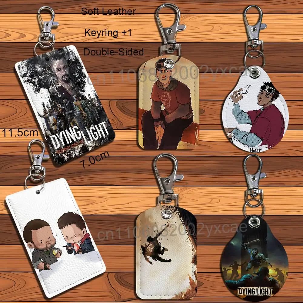 Portachiavi con custodia protettiva per schede e chiavi del gioco Dying Light - Accessorio di sicurezza e regalo