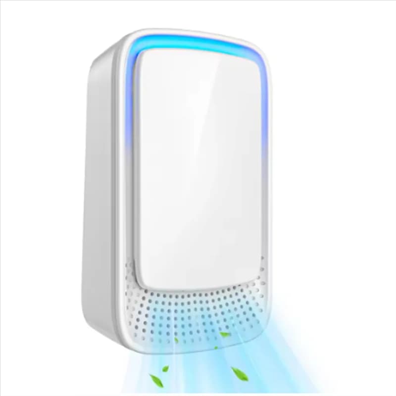 Purificatore d'aria silenzioso plug-in per la tecnologia ionizzatore negativo domestico per l'ufficio della cucina degli animali domestici della camera da letto