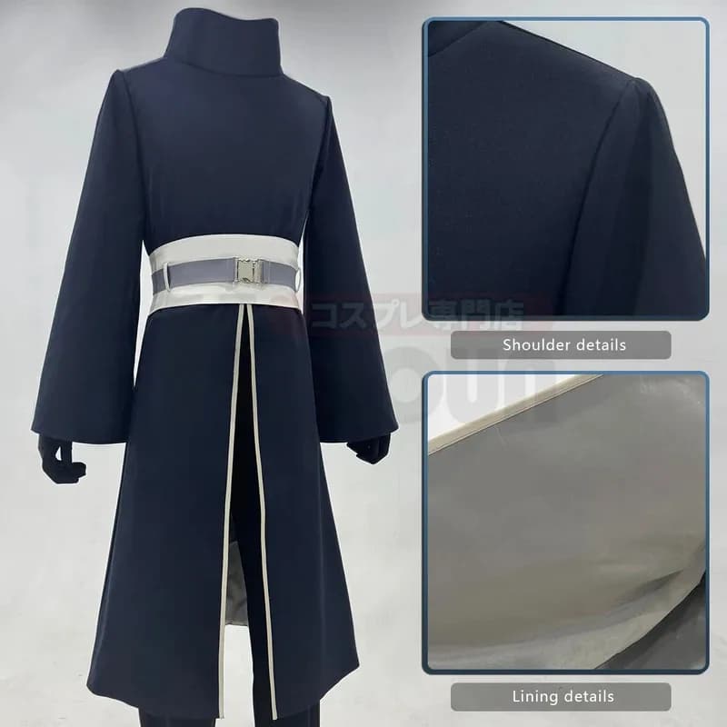 Anime Uchiha Obito Costume Cosplay Cappotto Pantaloni elastici Cintura Guanti Cos Regalo di convenzione Versione per adulti Unisex6;d'3, h'7.b;