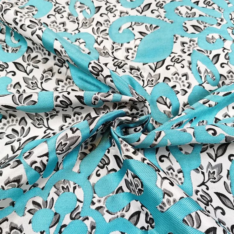 Spring Yarn Yarn Jacquard Fabric Brand Fashion Design for Dress Suit Windbreaker Clothing Material Sewing by the Meter
