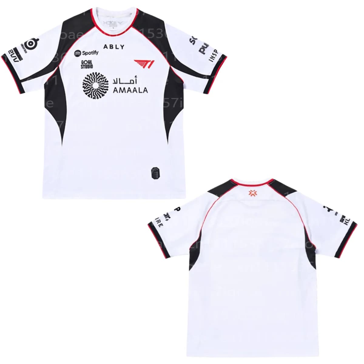 2026 VCT Valorant New T1 Esports Club Shirt LCK LOL Faker Same Style Men Women T-shirts Customizable Nickname Tops