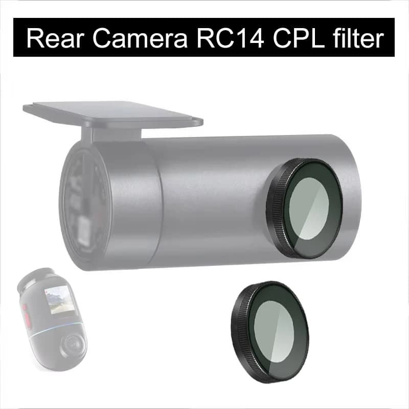 per fotocamera posteriore 70mai RC14 Filtro CPL per 70mai Dash Cam 4K Omni X800
