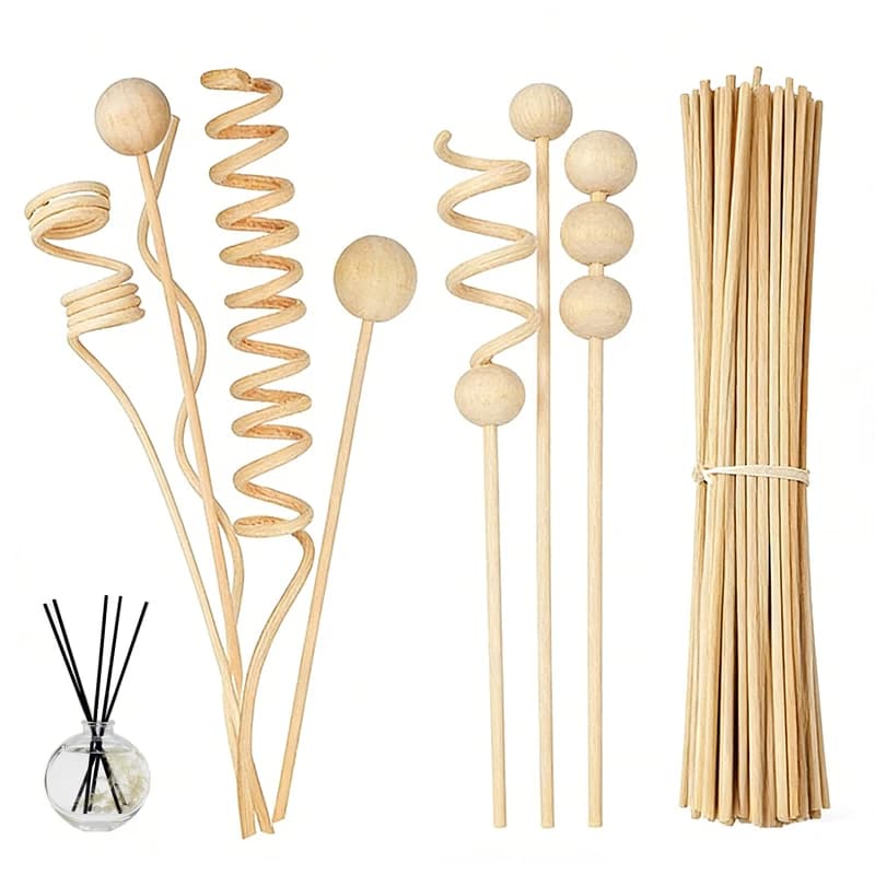 5-100 Pezzi/Lotto Bastoncini Diffusori di Aromi Floreali Senza Fiamma per Casa e Soggiorno, Forniture per Incenso Aromatico