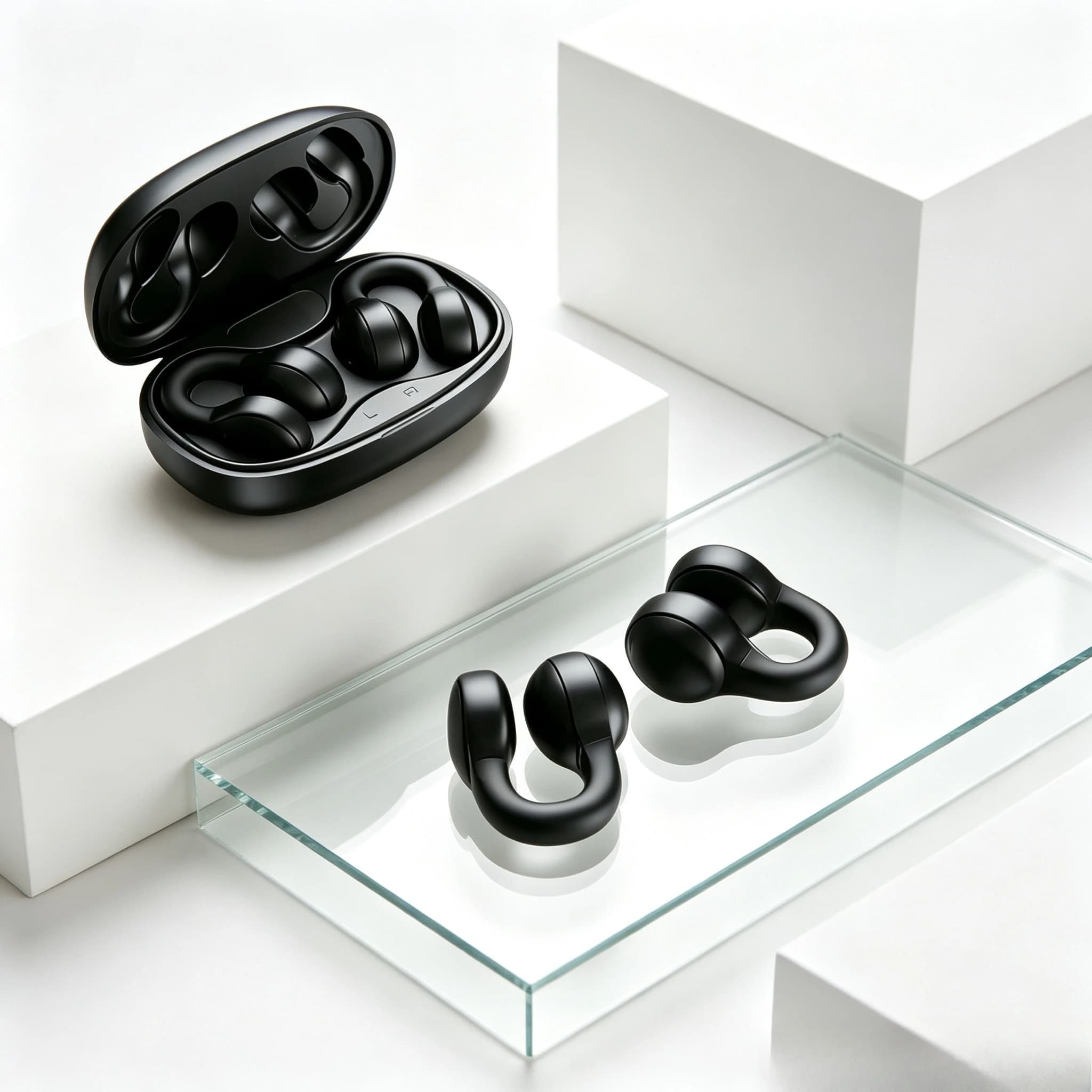 TWS Wireless Earphones Fone Bluetooth Headset Luxury Bluetooth Headphones Use Premium Leather and Metal Accents