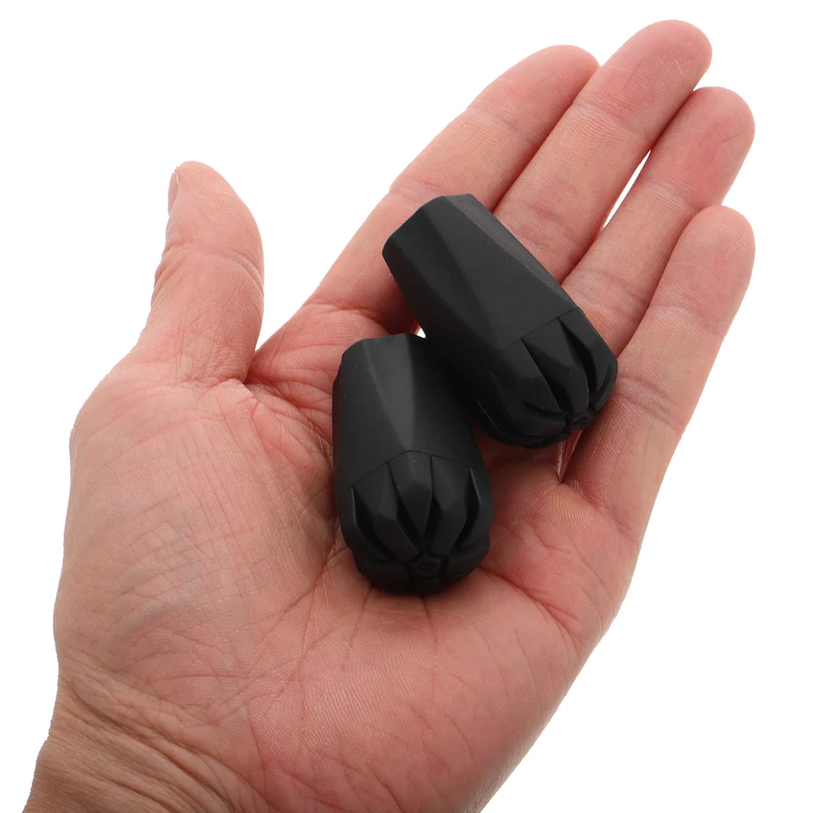 10 Pieces Rubber Roller Groovers for Trekking Sticks, Spare Parts For Hiking Sticks, Stroller Dog Accessories