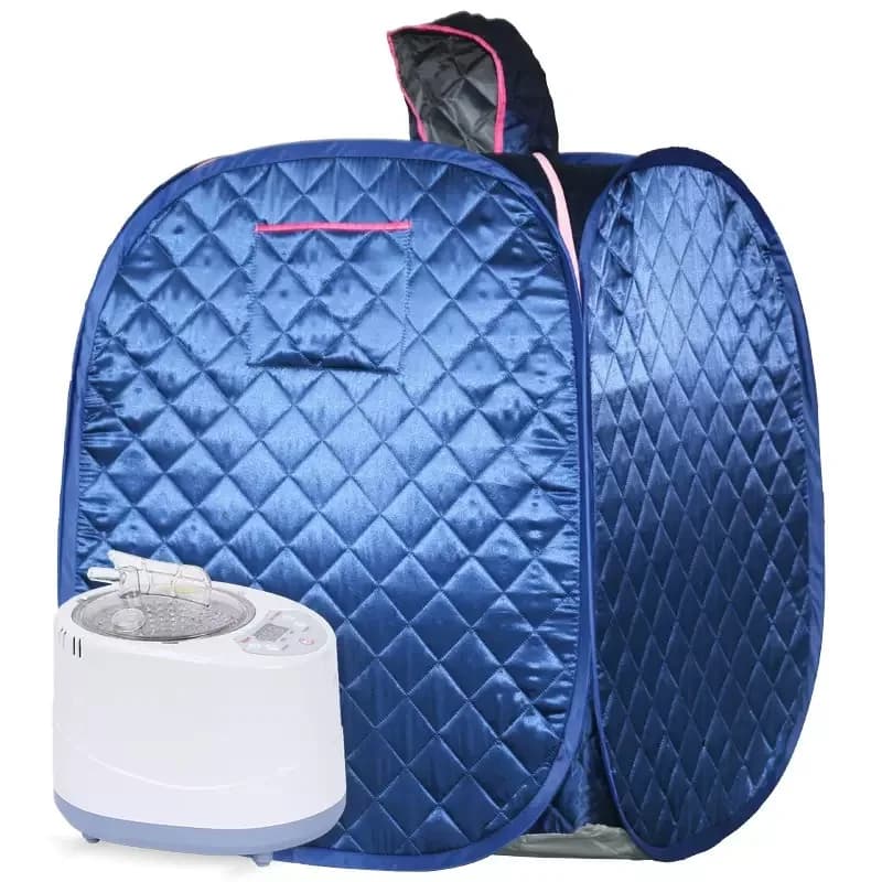 Scatola portatile per tenda SPA per sauna a vapore con vaporiera per una persona Perdita di peso Sauna a vapore dimagrante per tutto il corpo Scatola 70X70X120CM