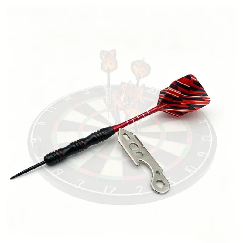 3pcs Professional Dart Multi-Tool Wrench for Tightening Shafts Adjusting Tips Steel & Soft Tip Darts