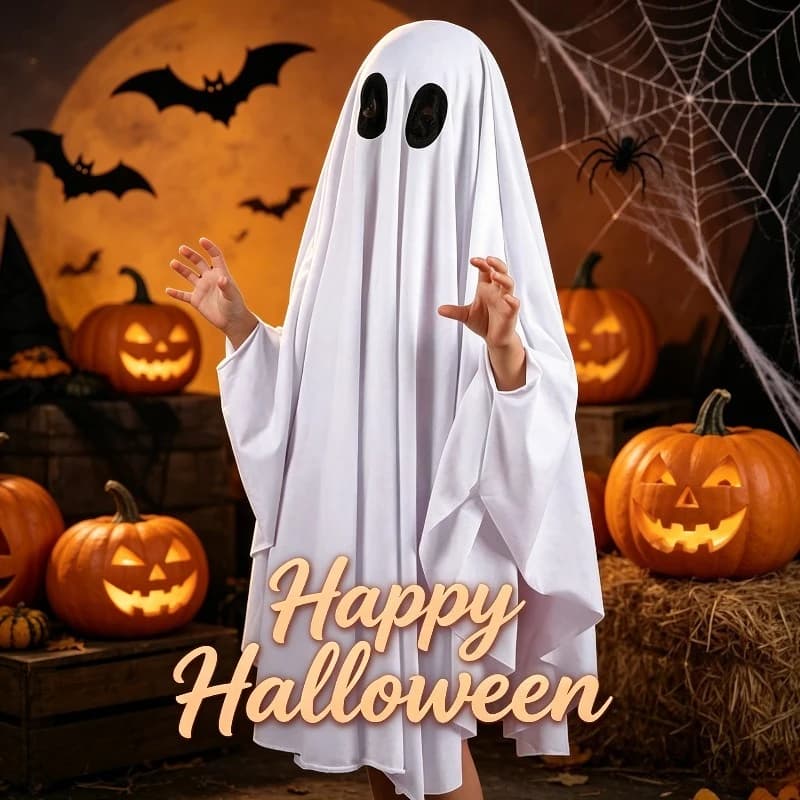 Halloween White Hoodies for Men and Women Theme Activity Role Playing Costumes