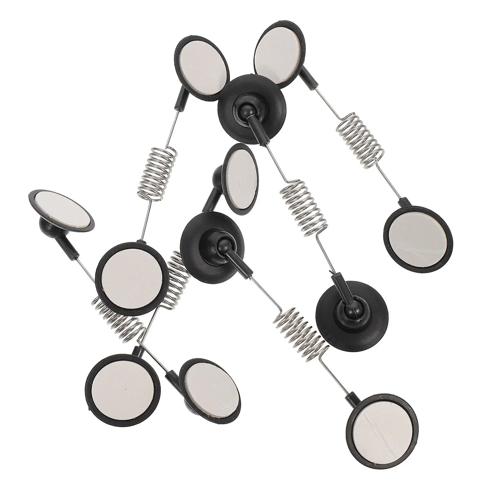 6 Pezzi Clip Girevoli a Doppia Testa Premium con Molla per Espositori, Cartellini Prezzi, Etichette, Cartellini Nomi, Menu, Foto, Tavoli, Negozi al Dettaglio, Supermercati