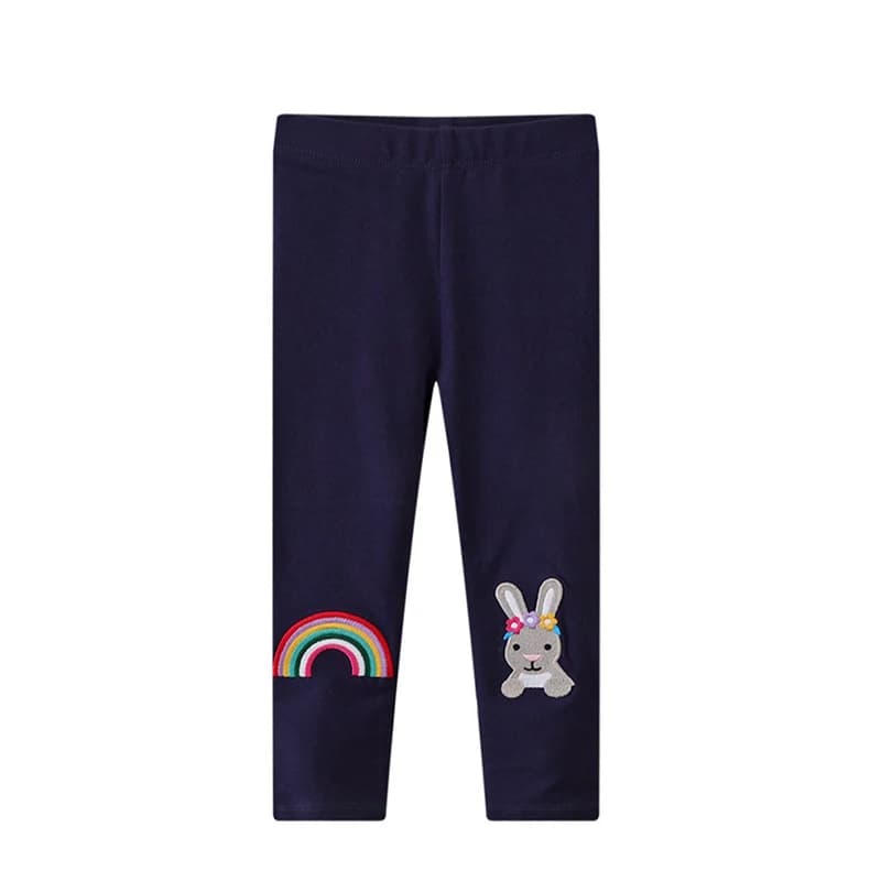 Misuratori di salto nuovo arrivo Bunny Leggings per bambini pantaloni vendita calda pantaloni Skinny per bambini pantaloni a matita completa abbigliamento per bambini