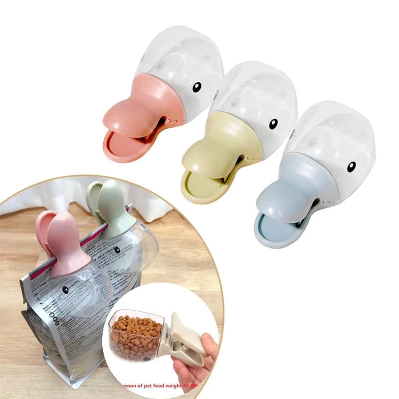 Cucchiaio per cibo per animali domestici per ciotole per cani e gatti Ciotola multifunzione per gatti/cuccioli/cani di piccola taglia Scoop per cibo per gatti Cibo per cani Ciotola per acqua Fontana