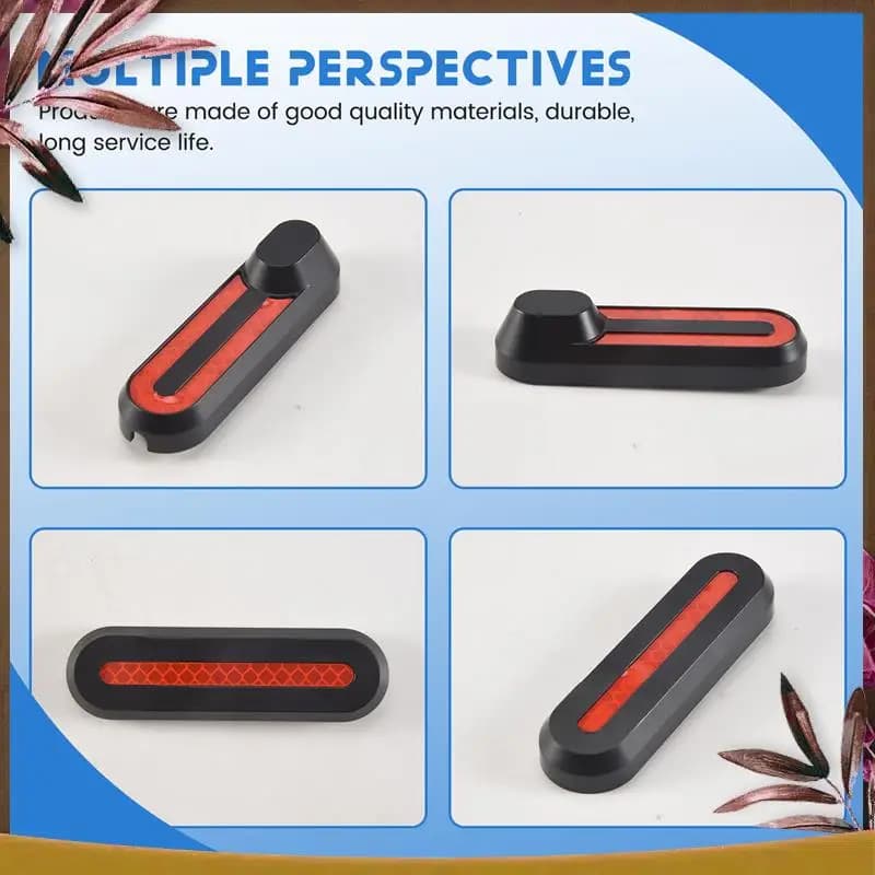 AB59-Per Xiaomi M365 Scooter elettrico intelligente Mozzi ruota Tappo Custodia protettiva con decalcomanie adesive Parte di ricambio per skateboard