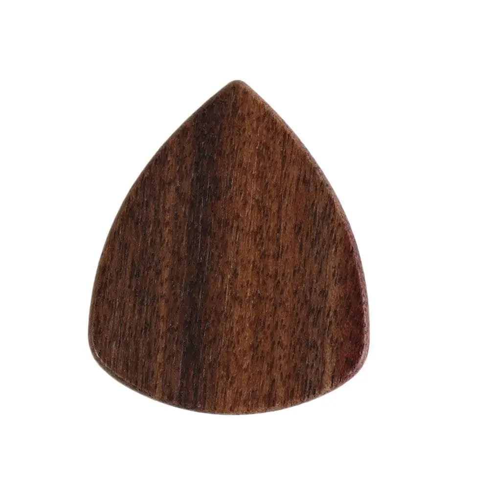 Plettri in Legno di Sandalo Nero per Chitarra Elettrica, Accessori per Chitarre in Palissandro, Plettri in Legno per Chitarra Acustica, Plettri per Dita
