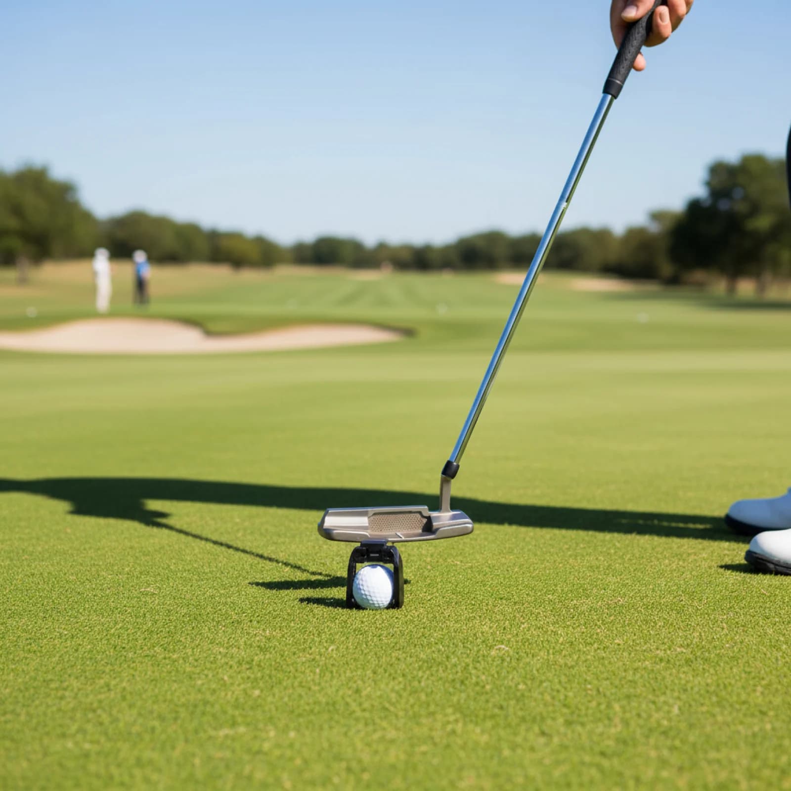 Raccoglitore di Palline da Golf Black Claw, Strumento Compatto per Putters, Attrezzatura per Pratica all'Aperto