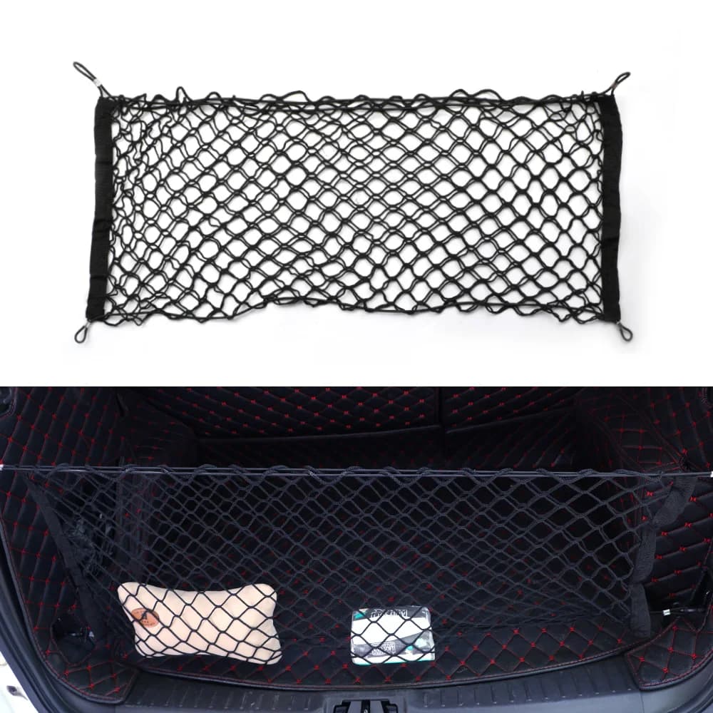 Car trunk holders 90x4 0/110x50cm Suspended nets Load luggage pocket Nylon elastic mesh holders Interior accessories