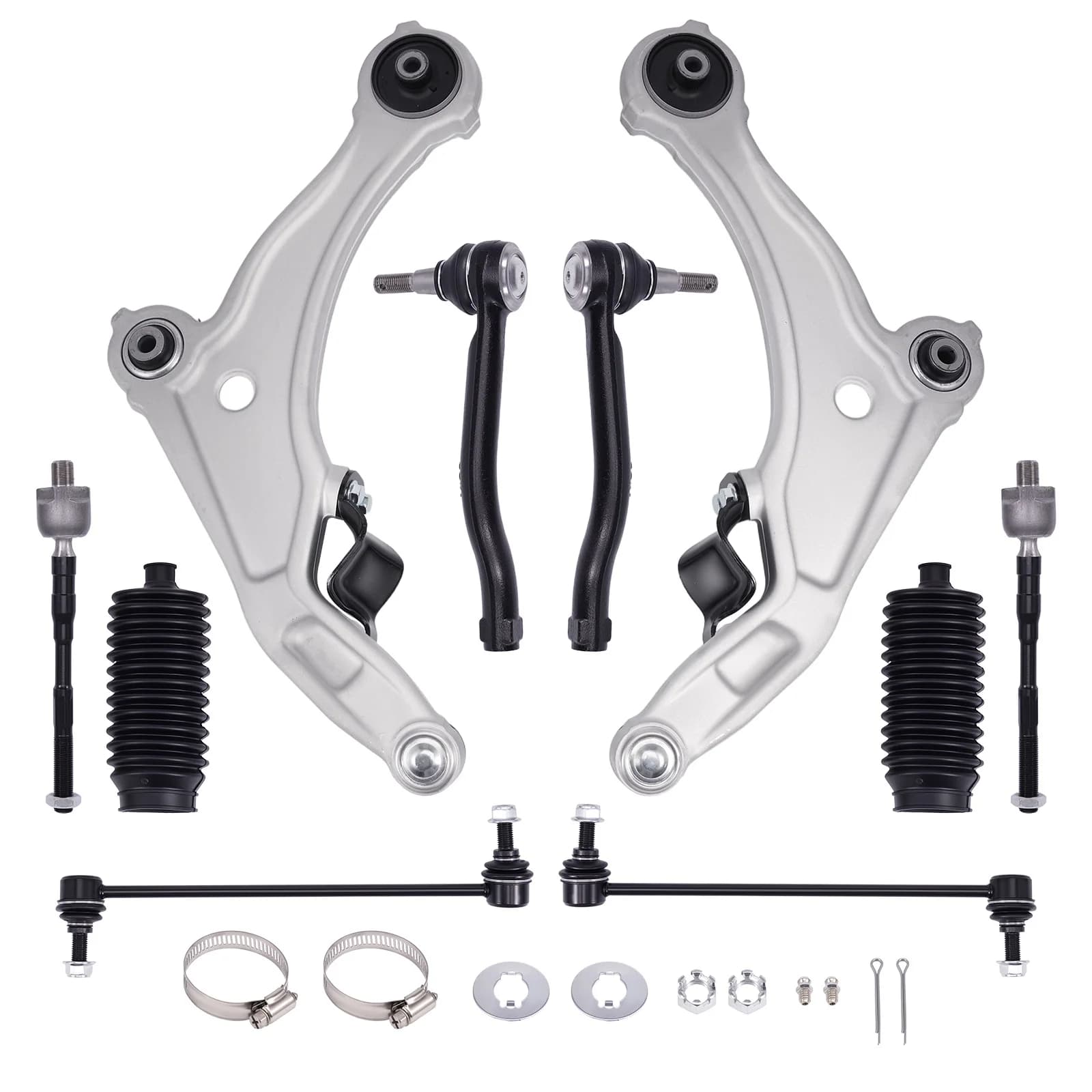 10x Braccio di Controllo Inferiore Anteriore Sinistro e Destro per Nissan Maxima 2009-2014