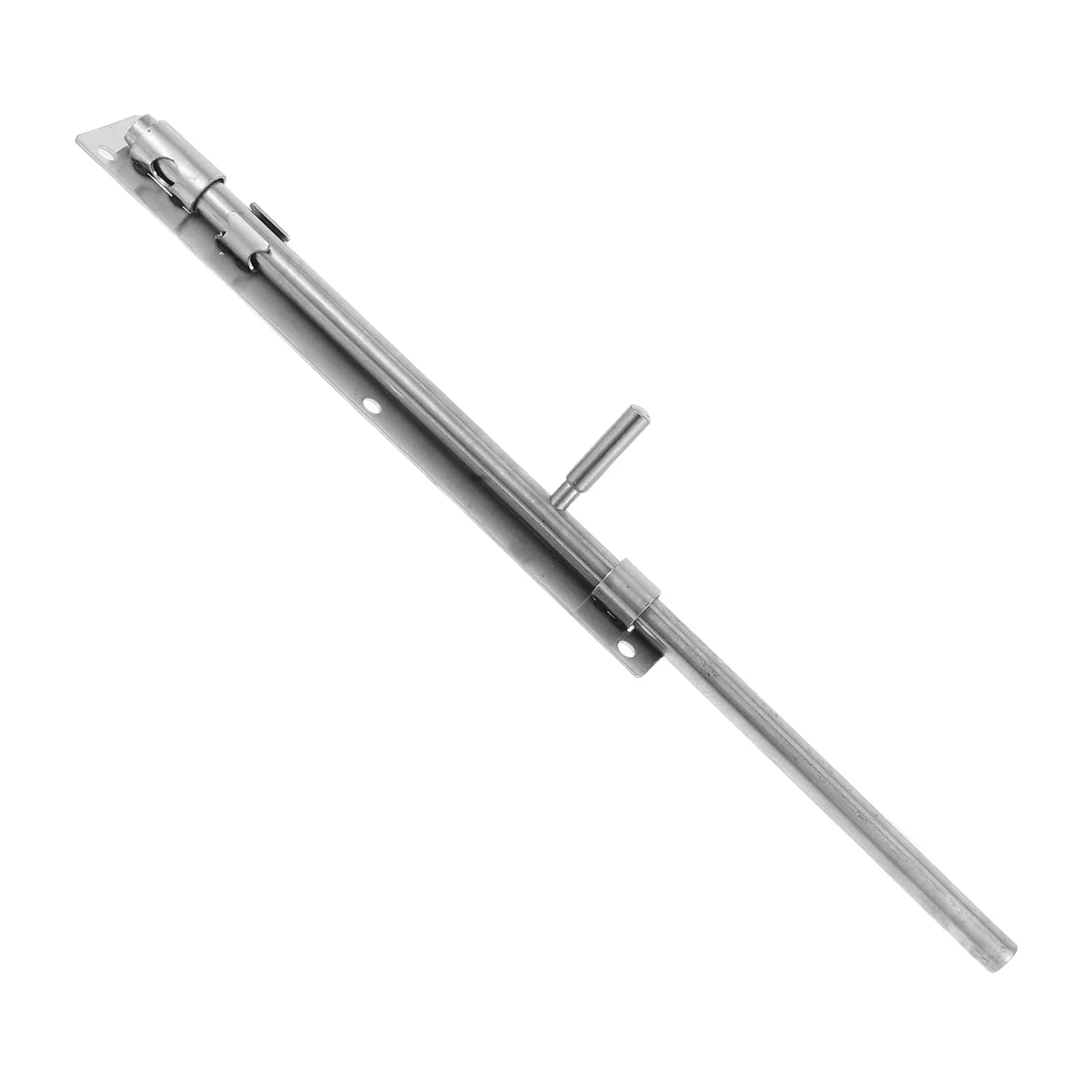 Chiusura a bullone scorrevole in acciaio inossidabile addensato 38,5 cm Chiusura a bullone con canna di legno estesa Chiusura a pavimento per porta del fienile Porta francese