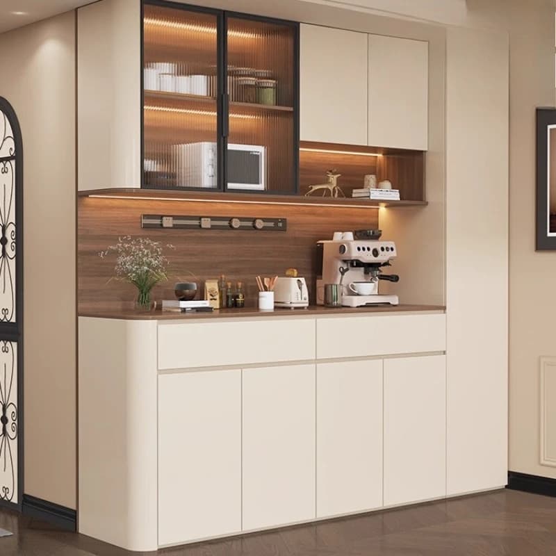 Mini Bar Mobili per la casa Tutti gli articoli Armadietto galleggiante Armadio portaoggetti Wine Bar per mobili da soggiorno Vitrina Display in vetro