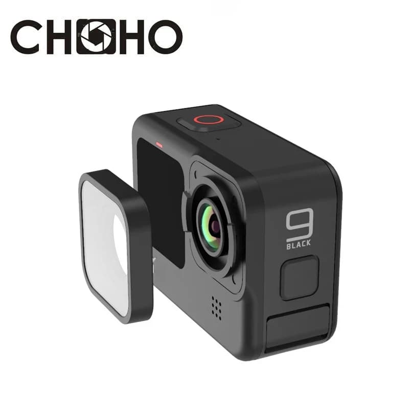 Per GoPro 9 10 11 12 13 Nero UV Filtro Copriobiettivo Protezione Parte di riparazione per Go Pro Hero12 10 Nero Sport Accessori per fotocamera