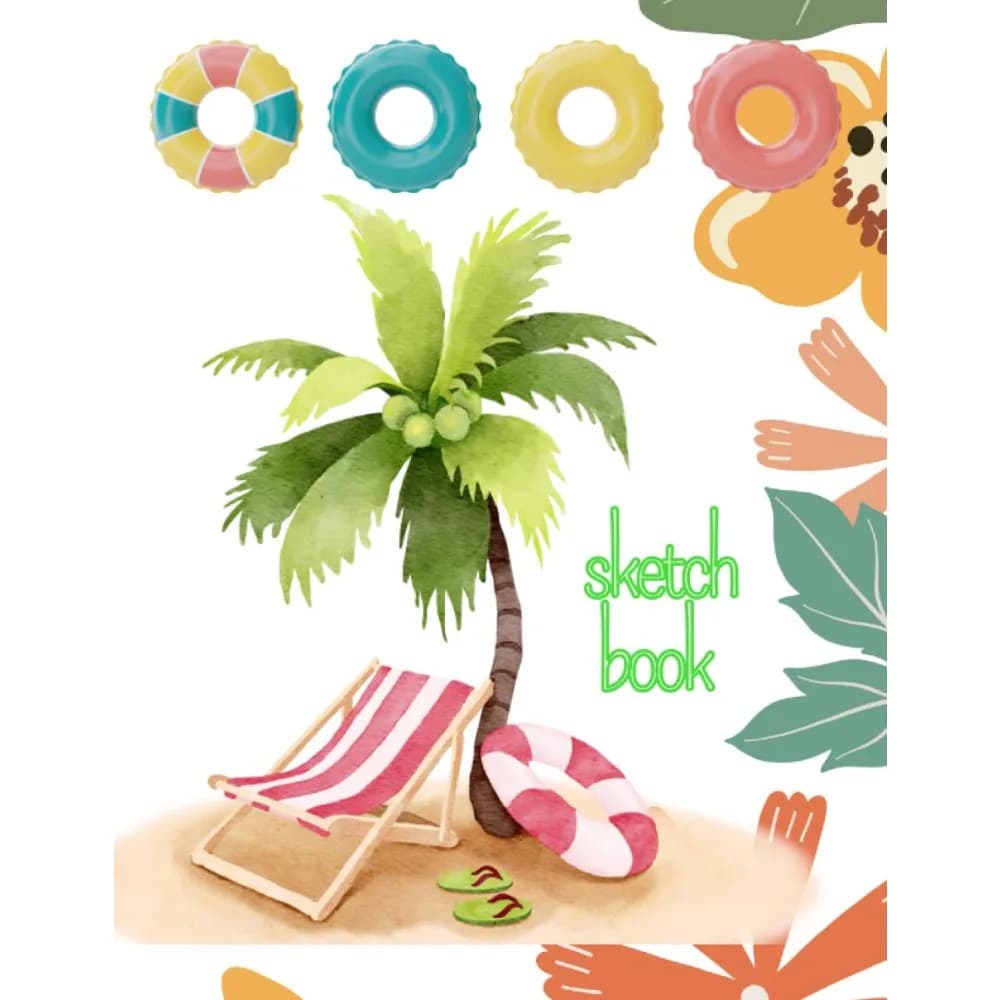 A4 Sketchbook for Kids: 100-Page Large Drawing Notebook with Beautiful Cover