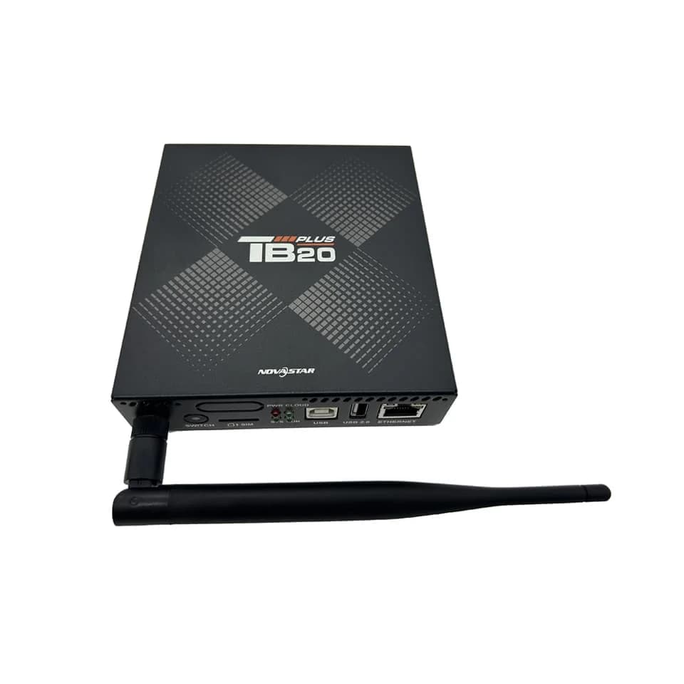 Nuova versione Novastar TB20 Plus scatola di controllo sincrono asincrono lettore multimediale scheda di invio wifi