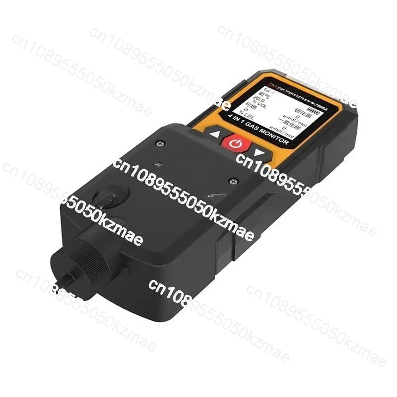 Rilevatore di gas 4 in 1 (monossido di carbonio, solforuro di idrogeno, ossigeno, gas) | SNDWAY SW-7500A con pompa integrata e custodia per il trasporto