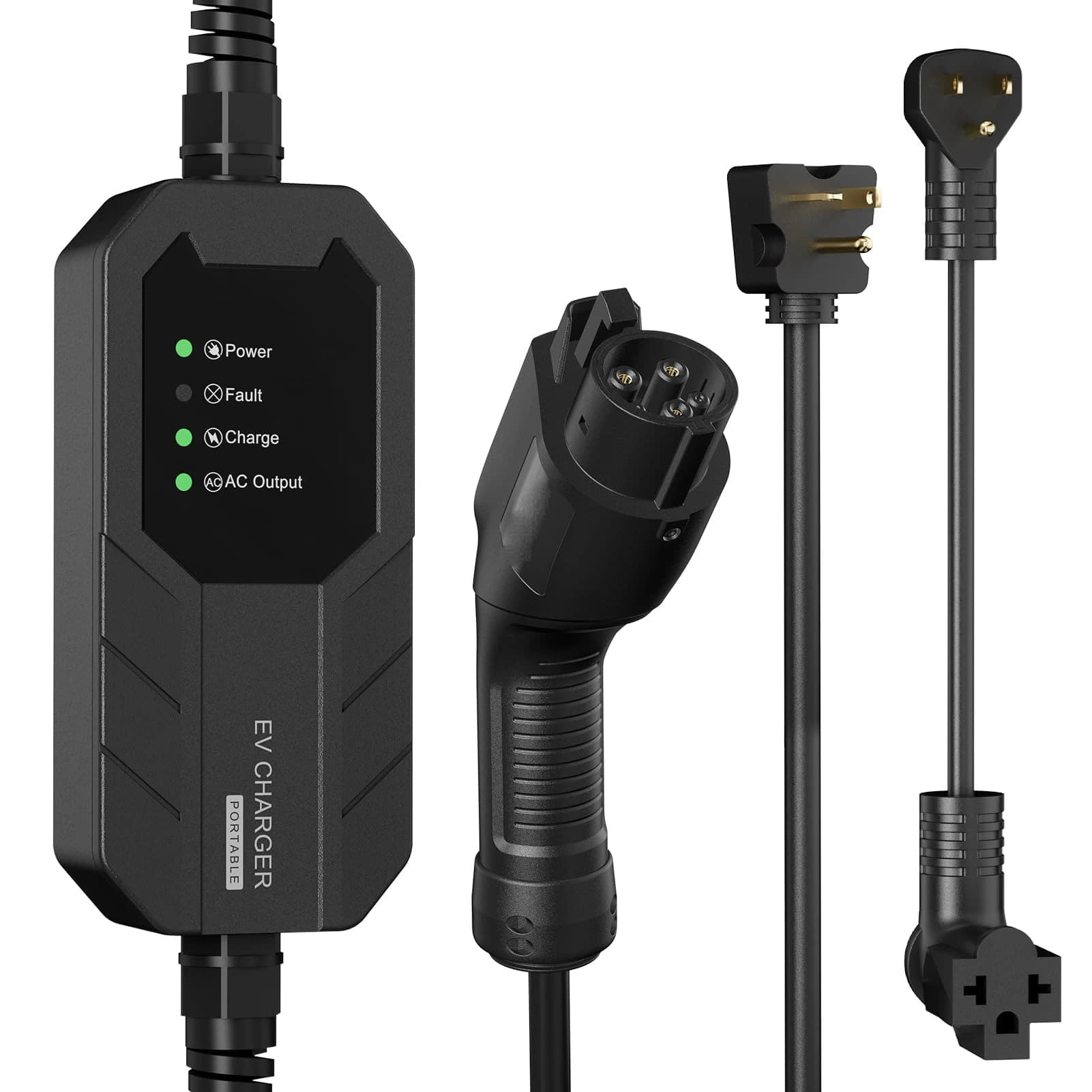 Caricatore EV Portatile 7kW DC Livello 3 Monofase Tipo 2 per Auto Elettriche, Caricatore Rapido Domestico Nuovo 32A Modello 2026