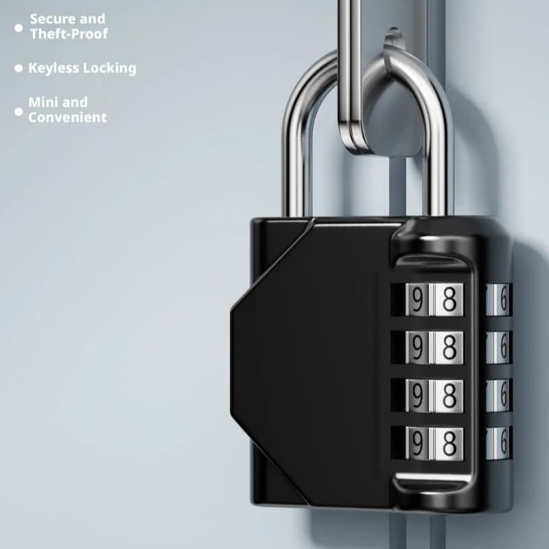Nuovo Kit di Accessori per Serrature a Combinazione Resettabile a 4 Cifre per Mobili e Porte