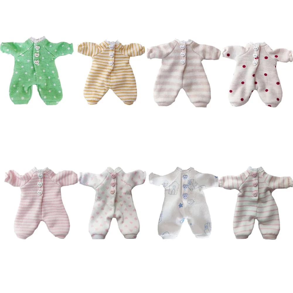 HOUZIWA GSC YMY 1/12 BJD Vestiti per bambole OB11 Pigiama per bambole